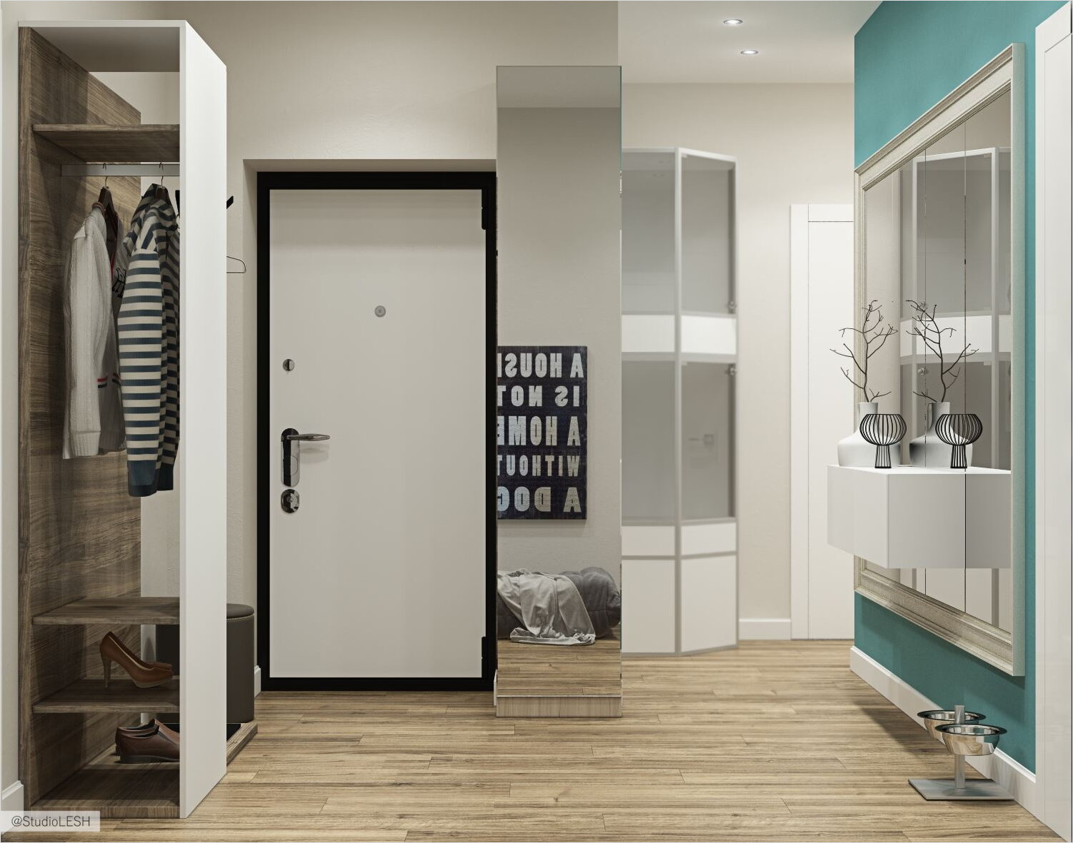 Оформление прихожей в квартире