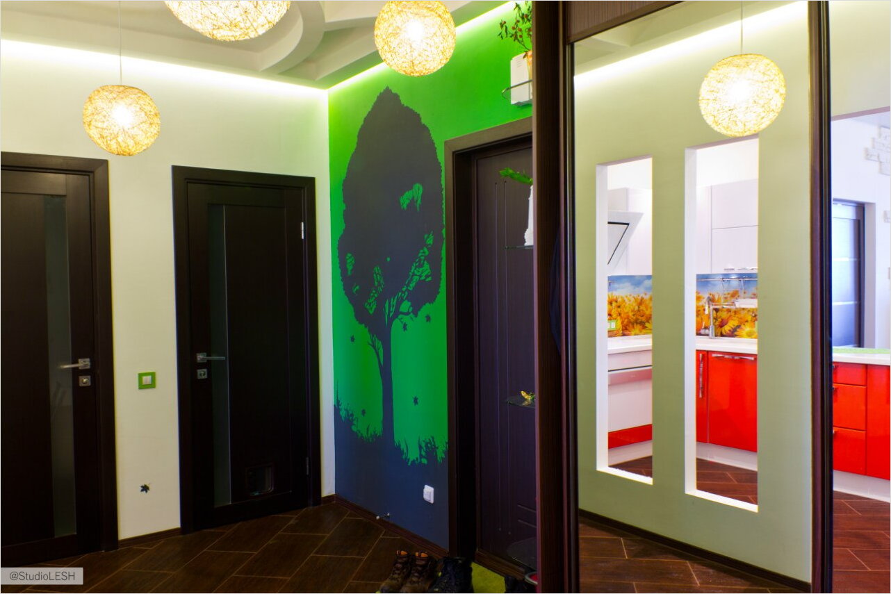 Художественная роспись стен - дизайн интерьера