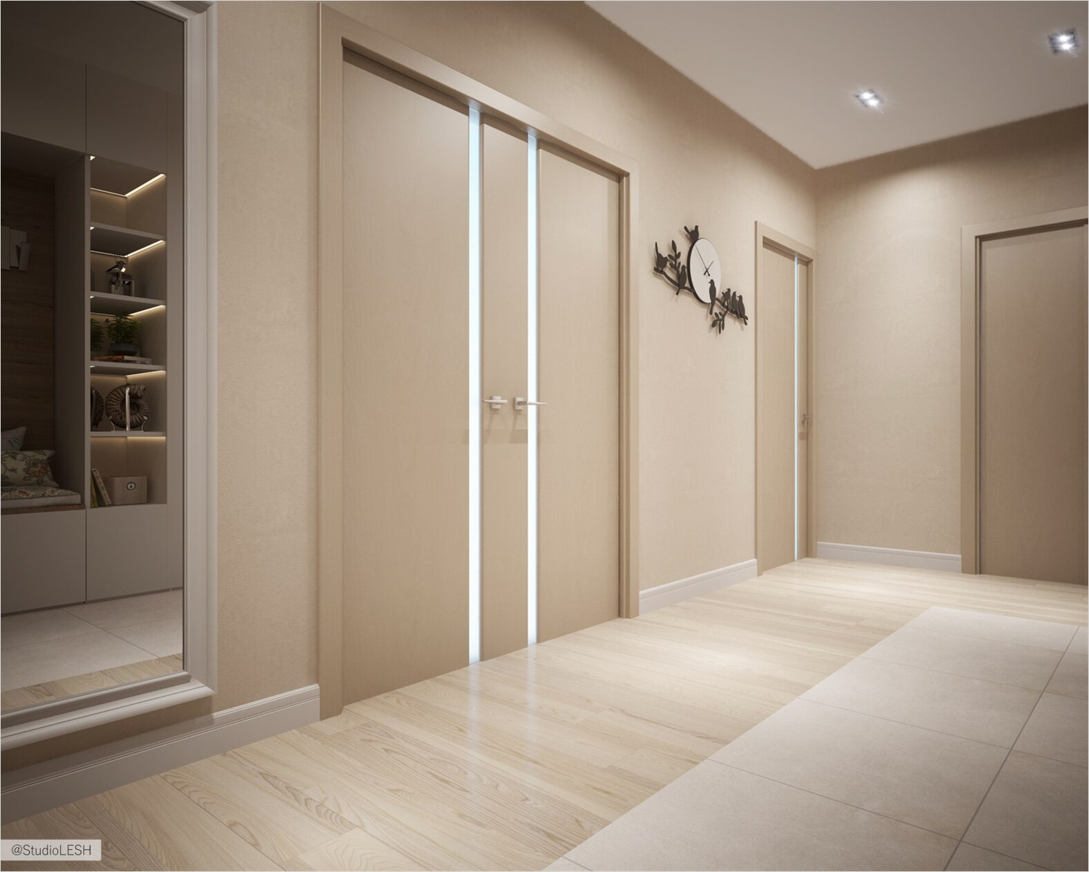 оформление прихожей