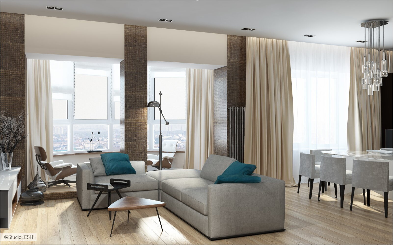 Гостиная лаунж зона