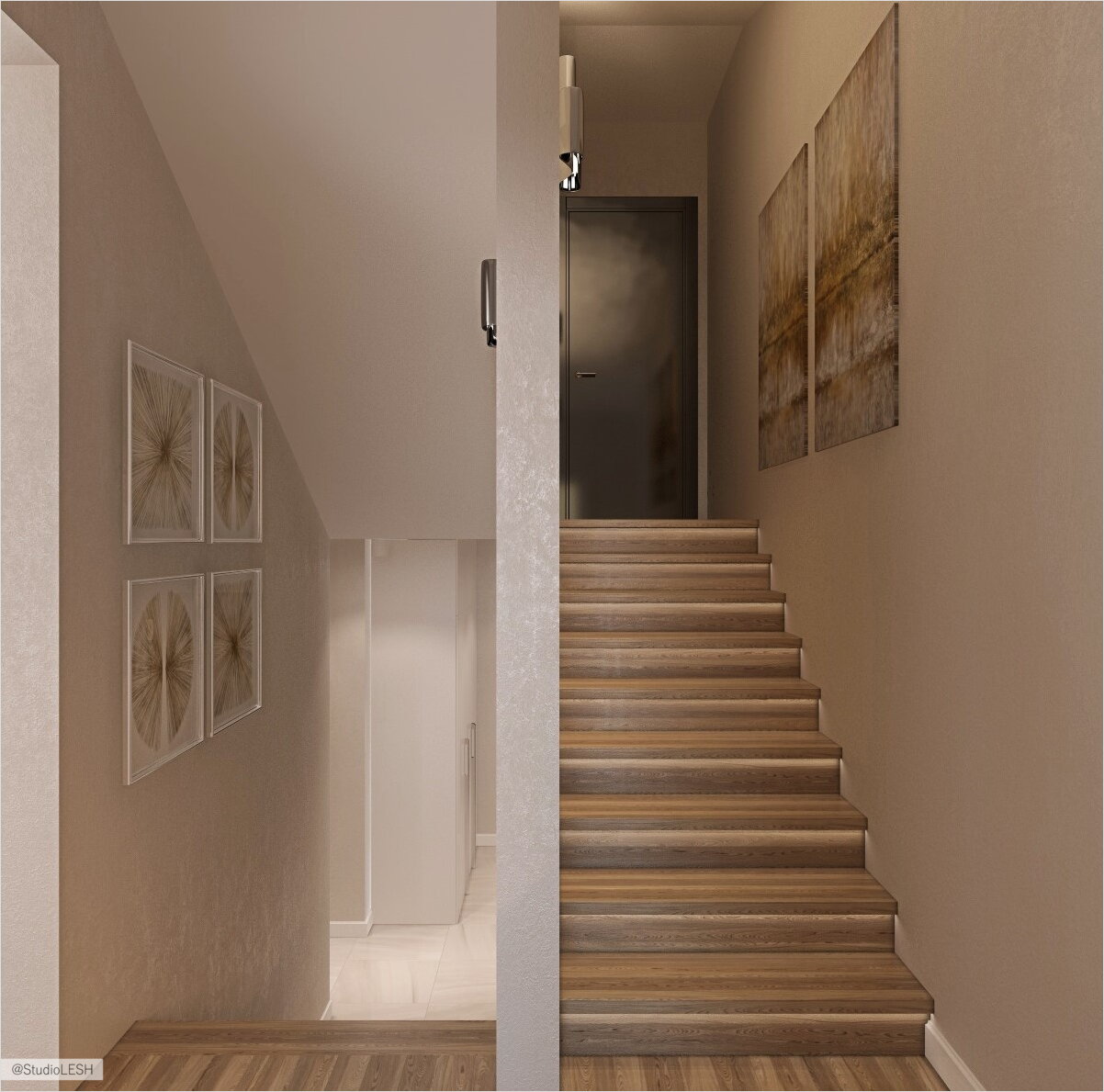 Лестница на второй этаж