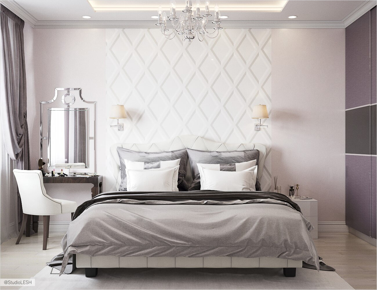 Нежная спальня