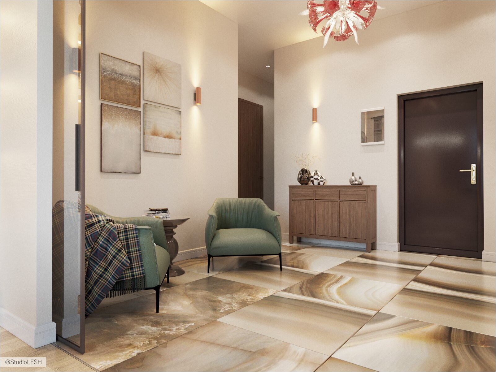 Просторная прихожая