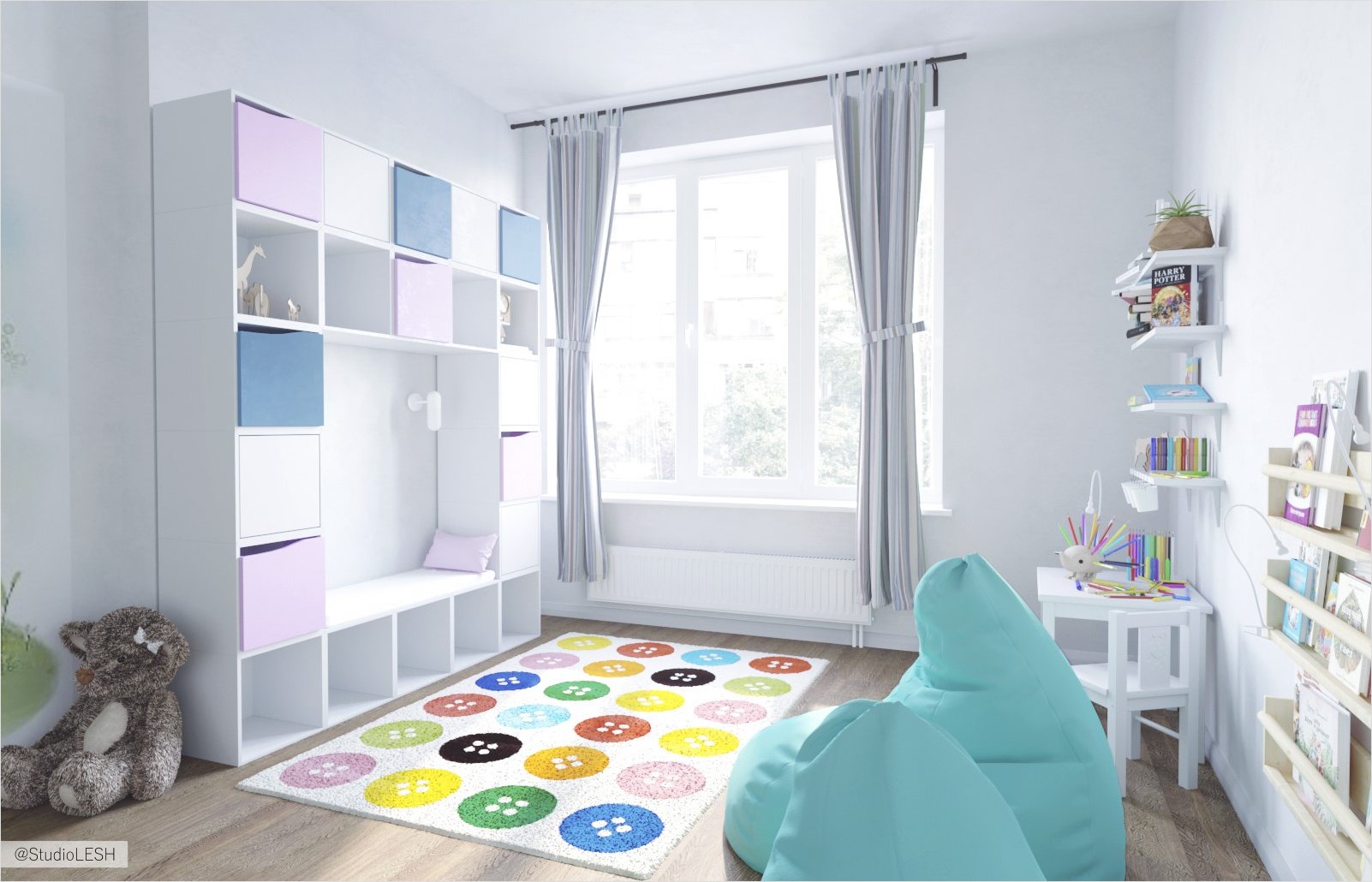 Игровая зона в детской