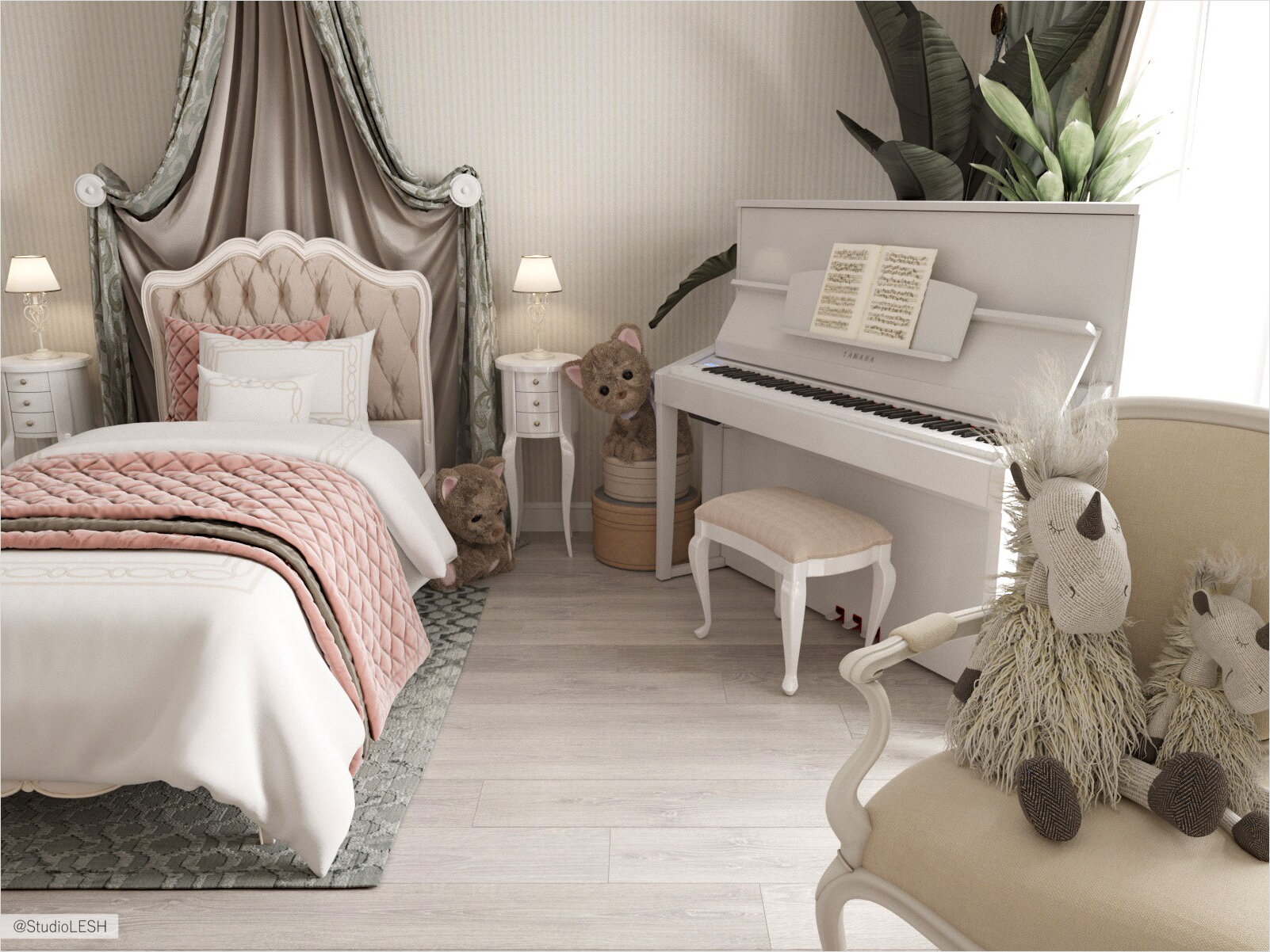 Детская в классическом стиле