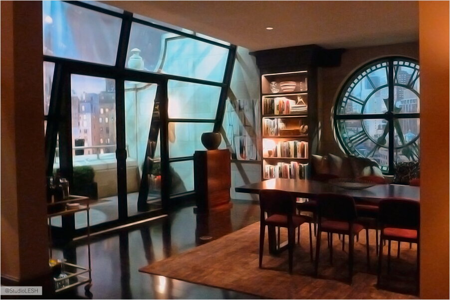 Интерьер квартиры Барбары Кин Gotham (Готэм)