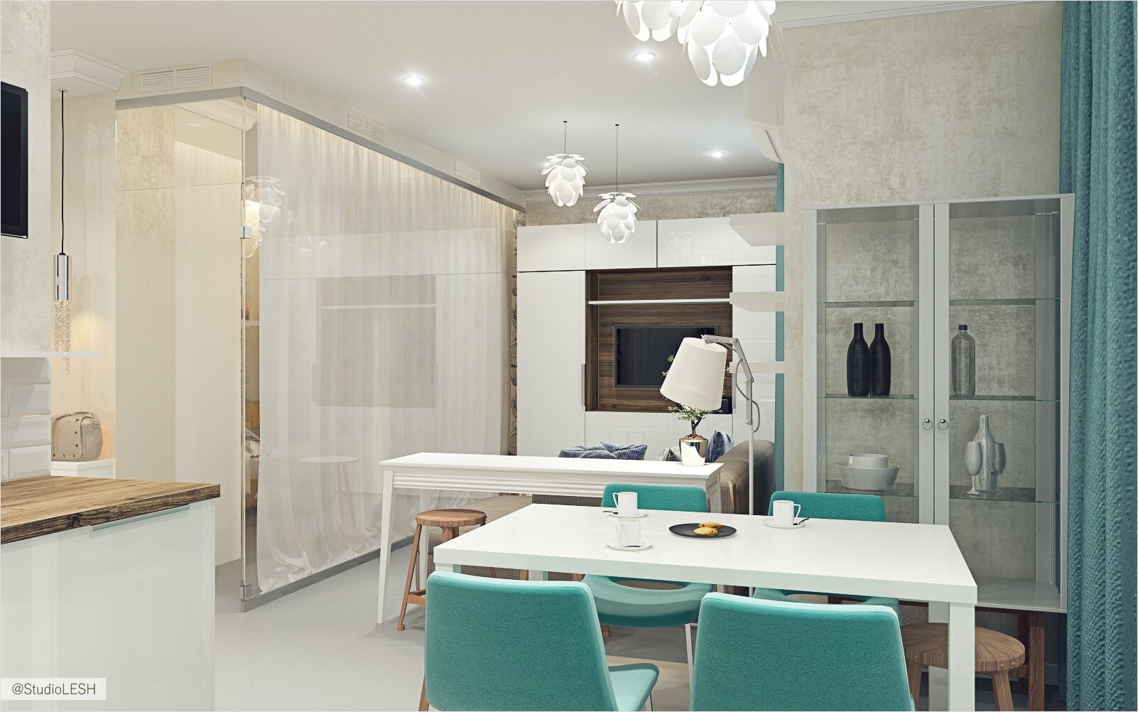 Дизайн проект небольшой квартиры, ул Дыбенко 