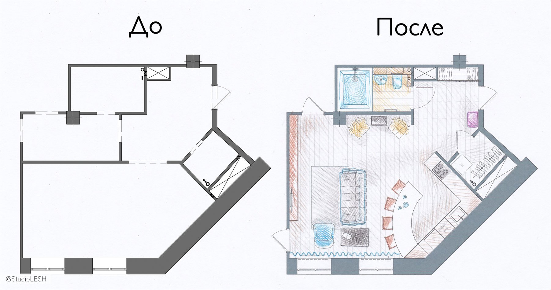Планировка квартиры новый оккервиль