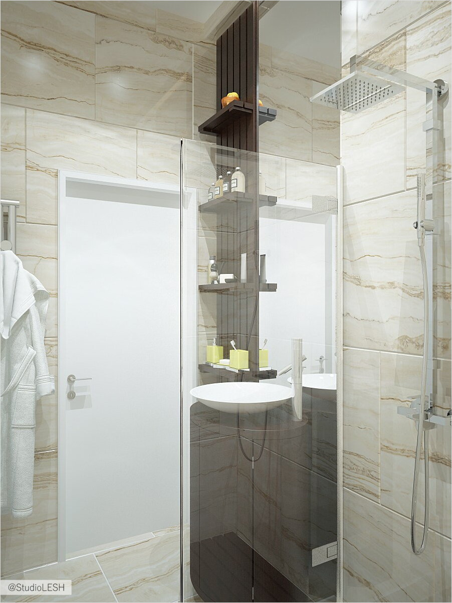 Дизайн душевой кабины