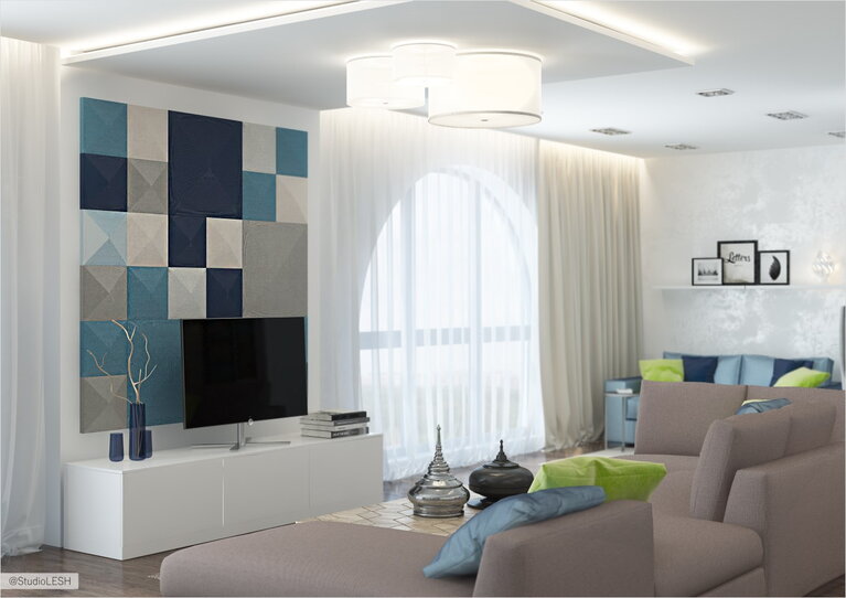 комод для телевизора в гостиной 