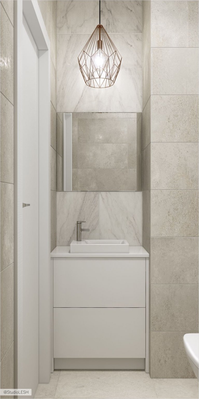 Интерьер туалета в квартире 