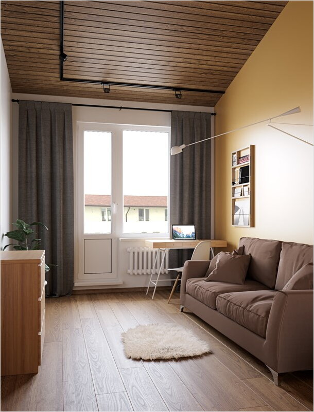 Дизайн спальни, современный интерьер спальни, интерьер дома