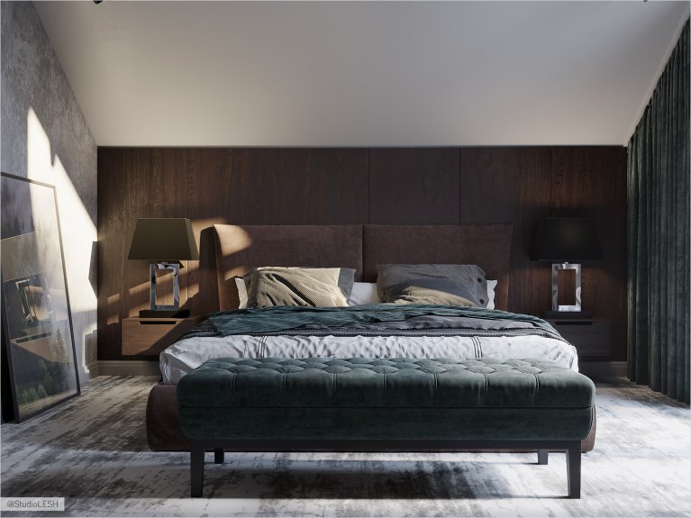 Bedroom in private house