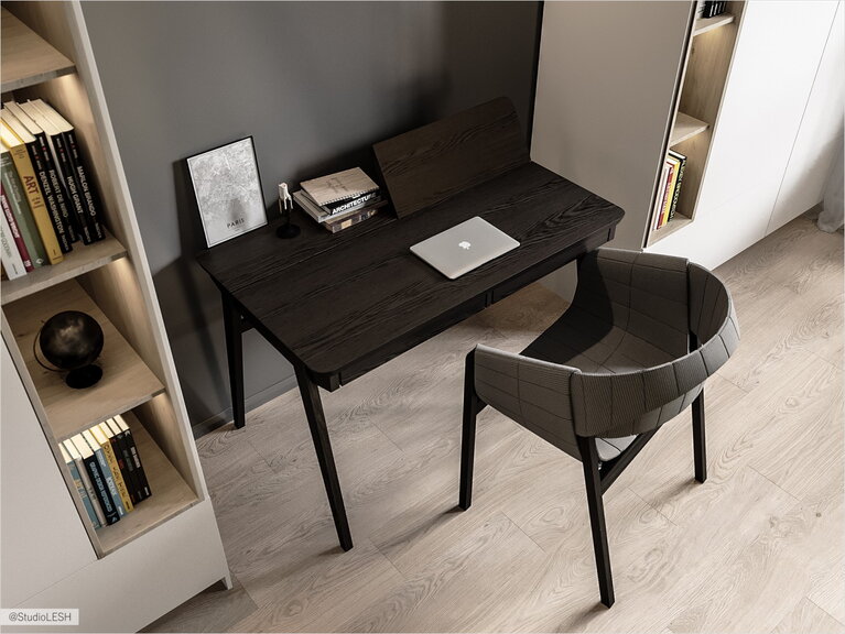 Полочки под книги встроенные в шкаф