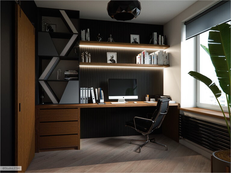 The custom-made furniture group in cabinet