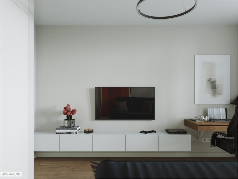  TV cabinet in the office