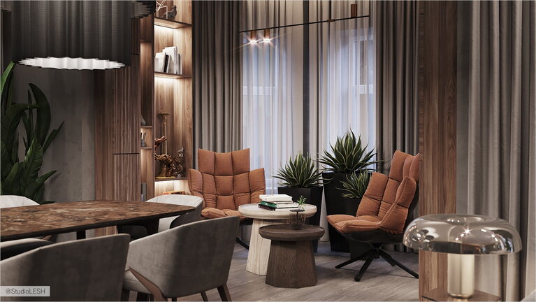 Comfortable lounge chair