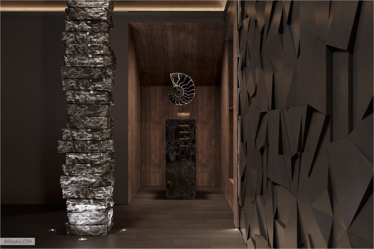 Shell in interior design