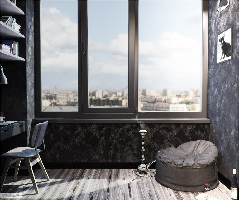 Классное оформление балкона в квартире