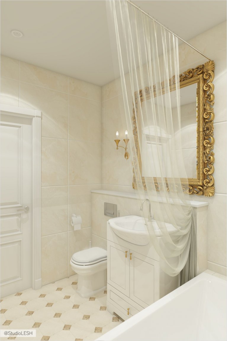 Дизайн интерьера туалета 