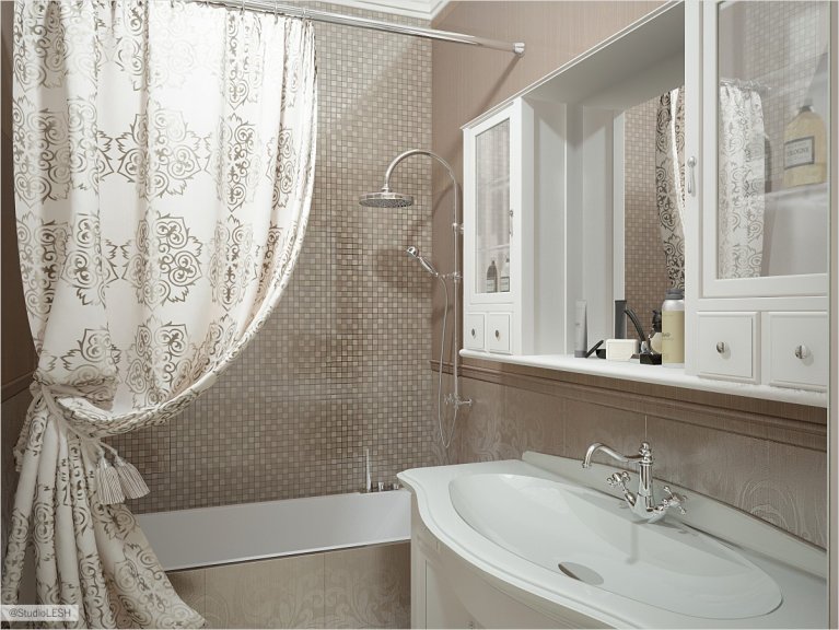 Оформление ванной комнаты в квартире