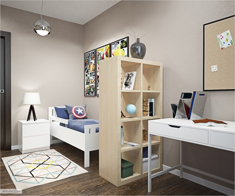 Дизайн интерьера детской комнаты