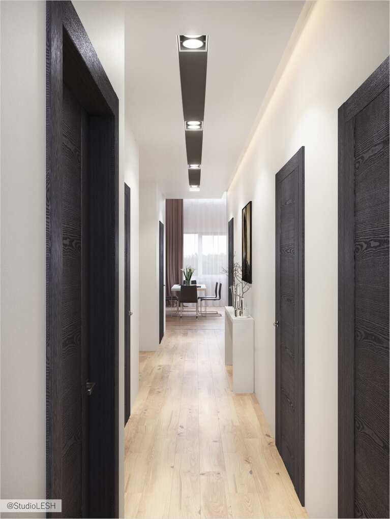 Коридор в загородном доме 