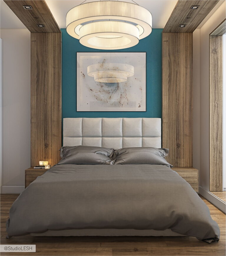 Дизайн интерьера спальни в современном стиле 