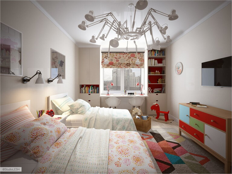 люстра паук