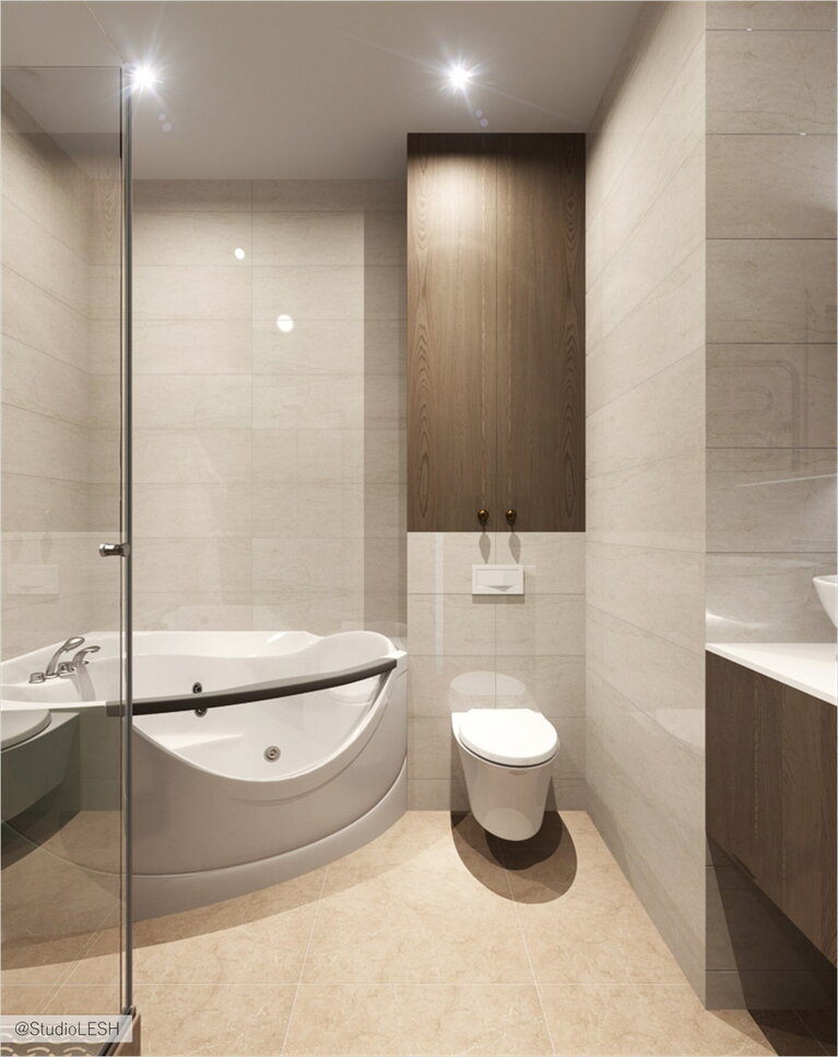 дизайн ванной комнаты