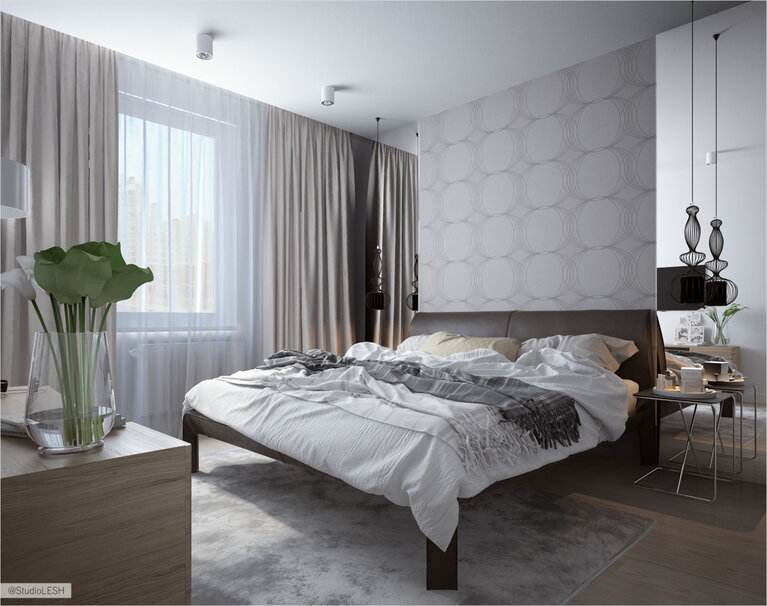современная спальня