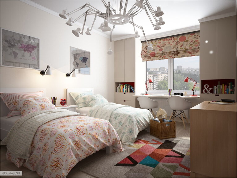 рабочее место в детской