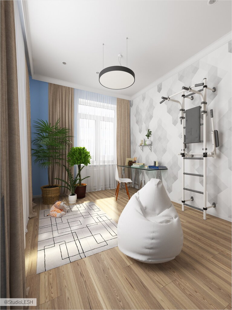 современный пуф