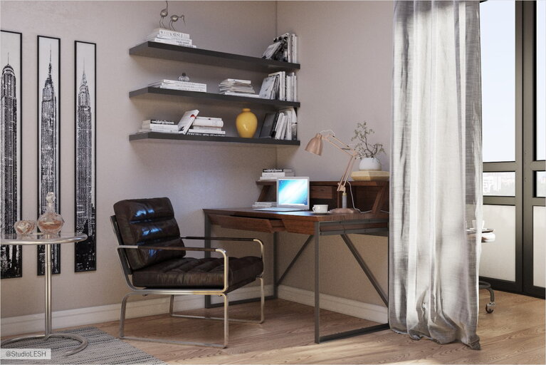 Кабинет рабочая зона