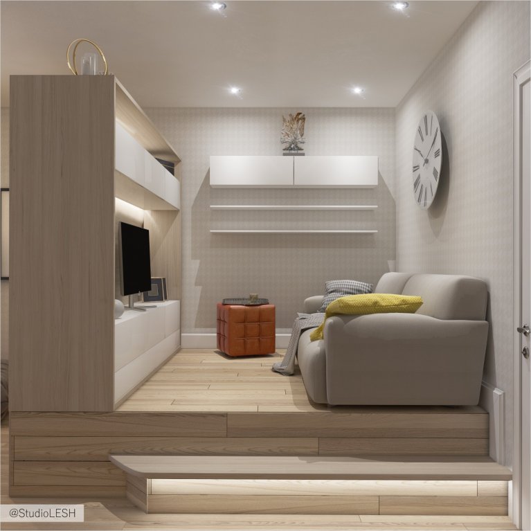 Гостиная подиум