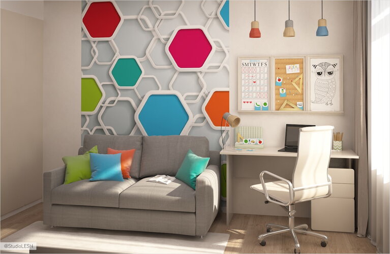 Детская в современном стиле