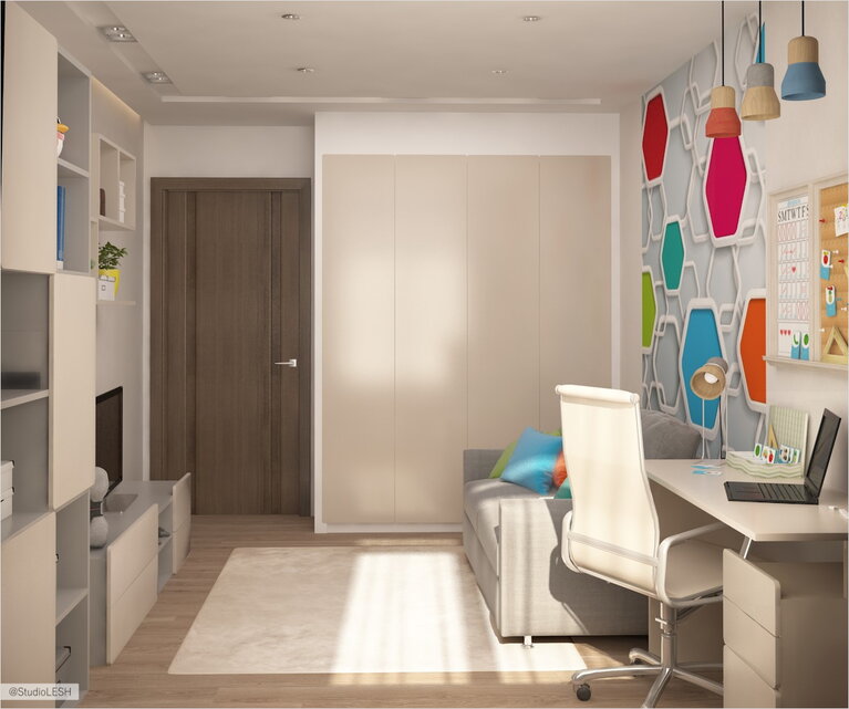 Интерьер детской в современном стиле