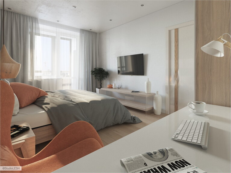 Современная спальня