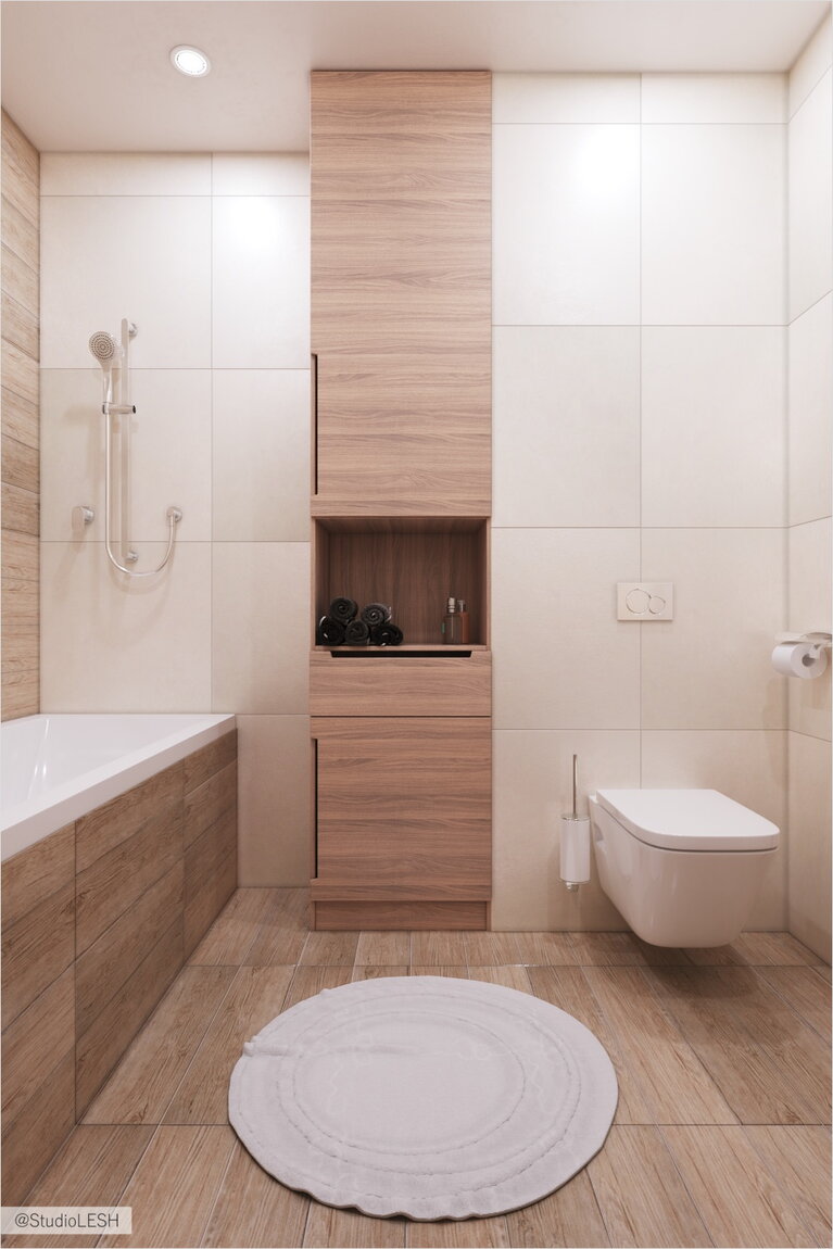 Современная ванная комната