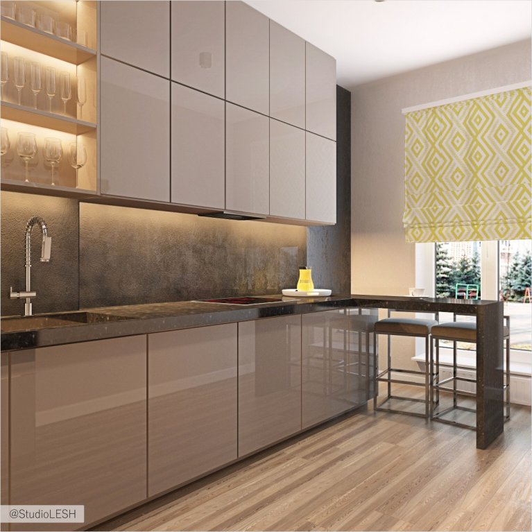 Кухня в современном стиле