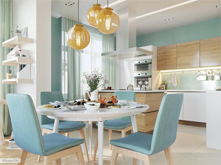 Насыщенная кухня