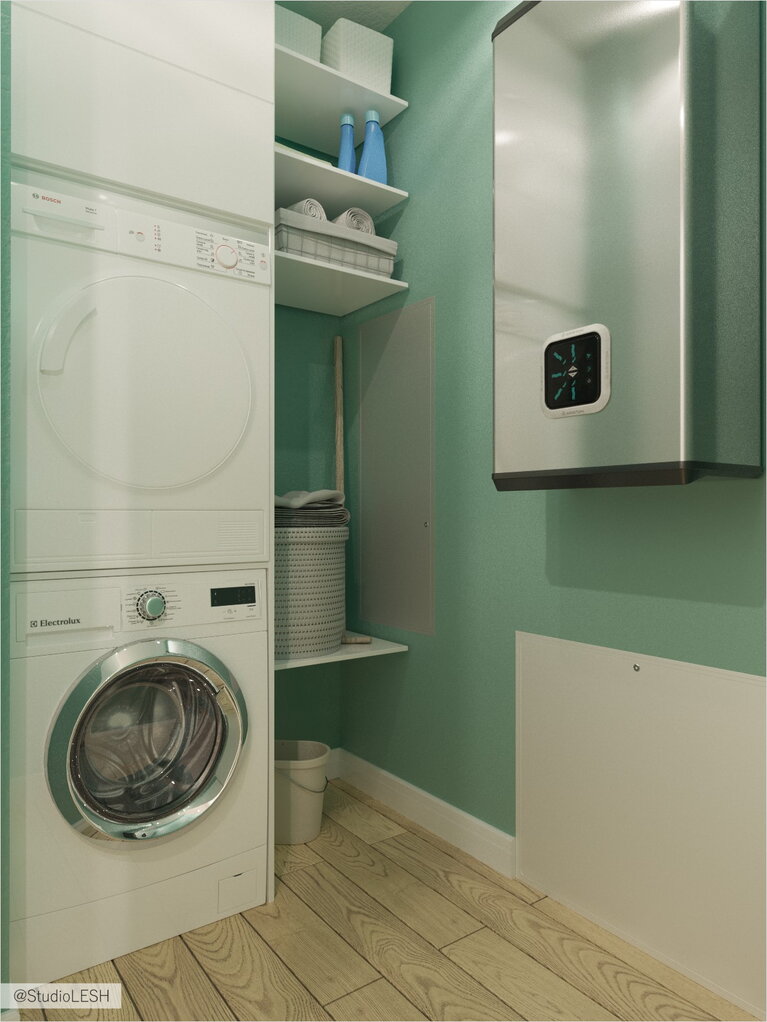 Вместительная кладовая