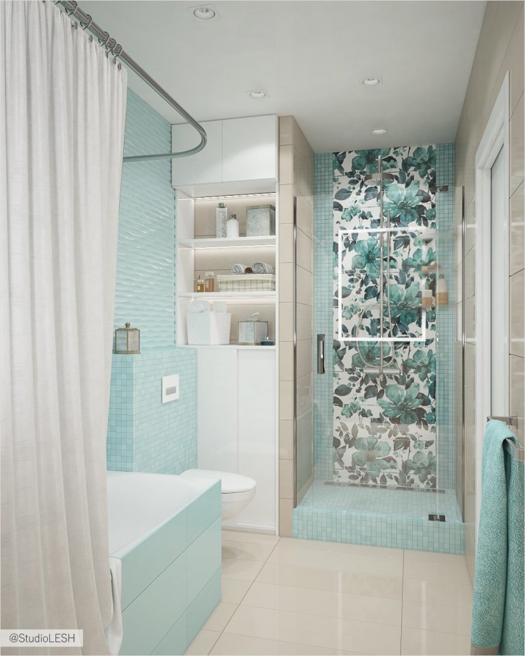 Ванная комната в современном стиле