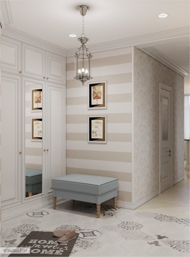 Прихожая в современной классике