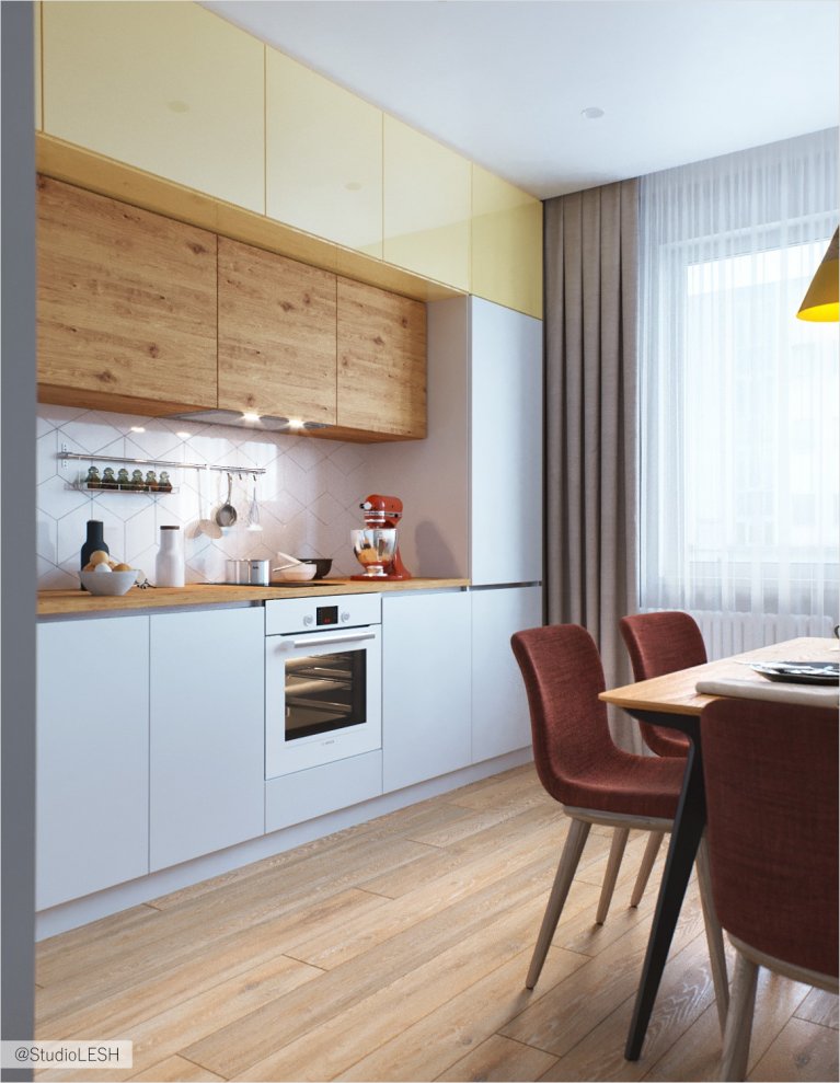 Желтая кухня