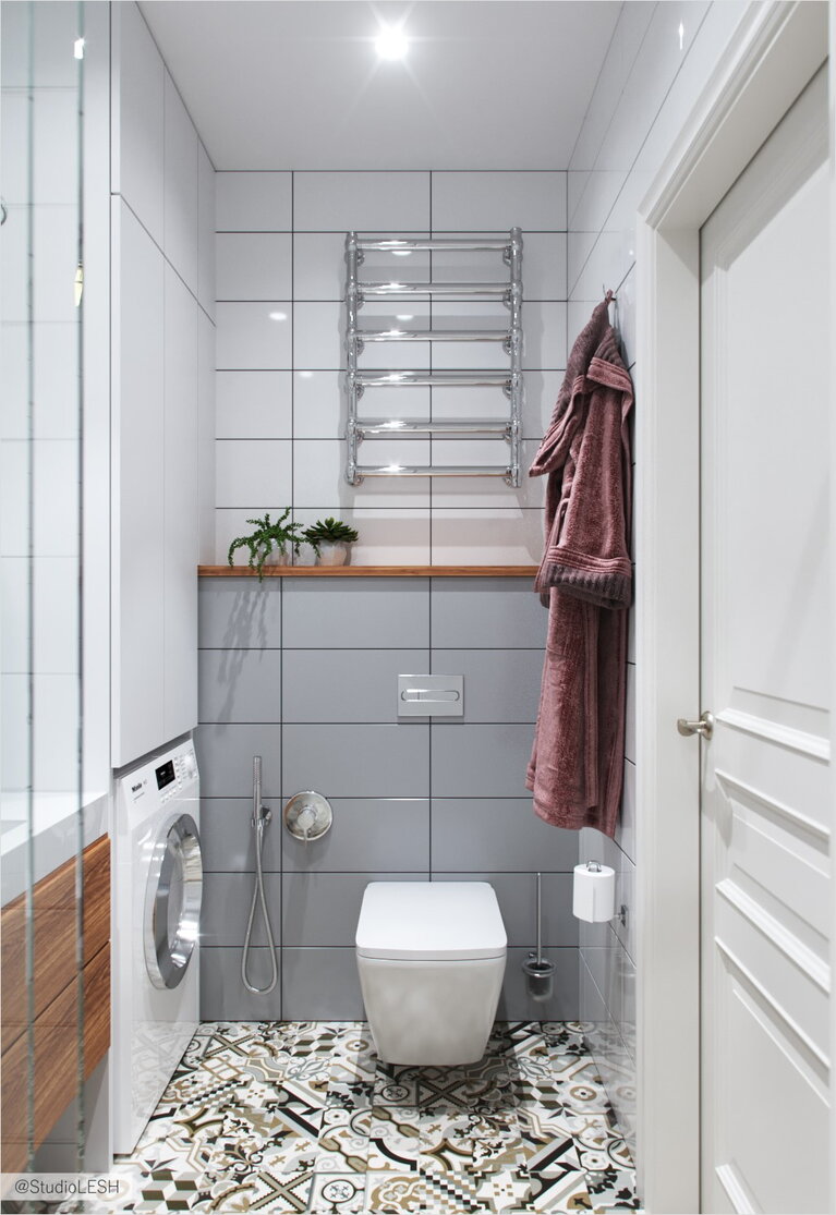 Дерево в белой ванне