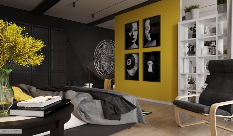 Спальня в современном стиле