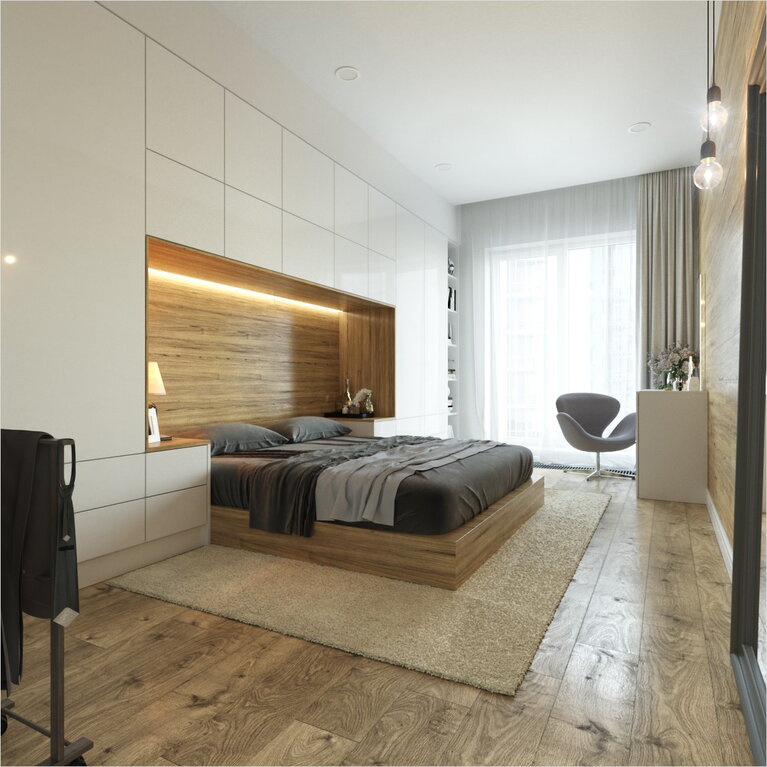 Спальня в современном стиле