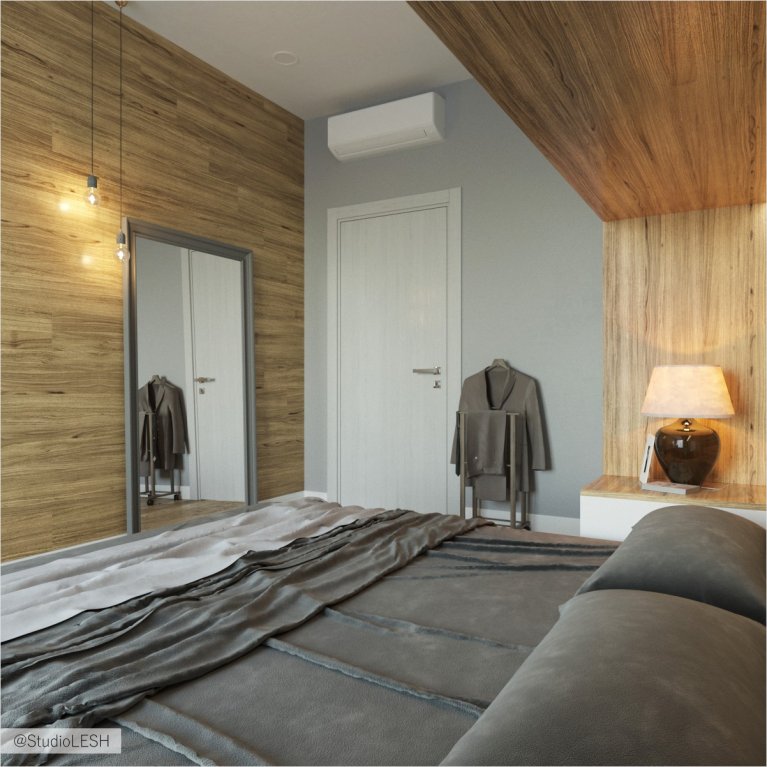 Светлое дерево в интерьере