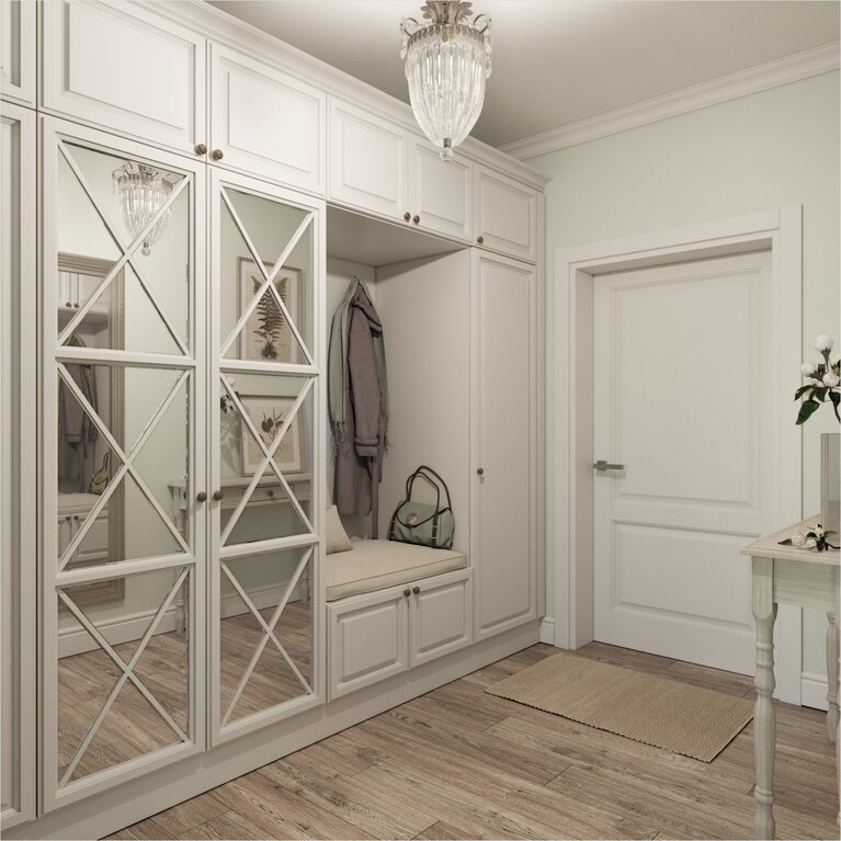 Прихожая в ЖК Риверсайд